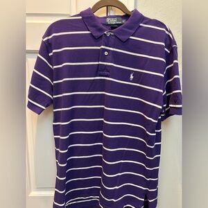 Purple Ralph Lauren Polo with TCU logo. Size Large